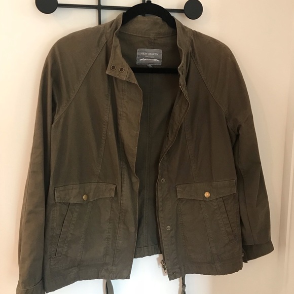 Madewell Kaki Jacket - Picture 1 of 2